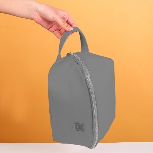 Geanta De Depozitare, Flippy 3 In 1, Portabila, Pentru Lenjerie, Sutiene Si Sosete, Multi-Functionala, Pentru Bagaj, Calatorii Si Afaceri, 23 x 13 x 13, Gri - Img 3