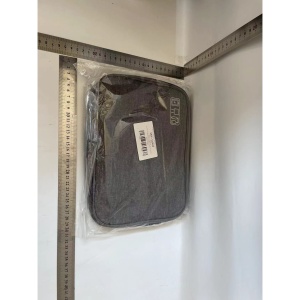 Geanta Organizatoare Flippy, Pentru Cabluri si Accesorii, Portabila, Impermeabila, 24,5 x 18 x10cm, Gri - Img 10