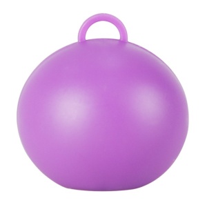 Greutate pentru Baloane, Flippy, Accesoriu Party, 5.5x5.5 cm, 120 g, Mov - Img 1