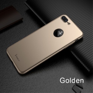 Husa Apple iPhone 8 Plus IPAKY Full Cover 360 Auriu + Folie Cadou - Img 14