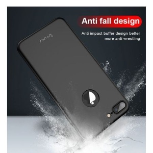 Husa Apple iPhone 8 Plus IPAKY Full Cover 360 Negru + Folie Cadou - Img 11