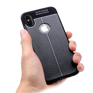 Husa Apple iPhone X Zore TPU moale Negru - Img 4