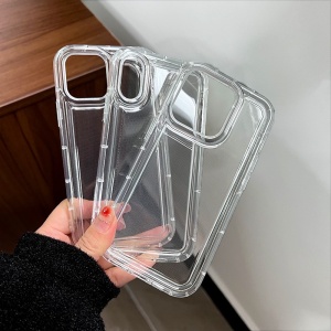 Husa de protectie Flippy, Airbag Shock Absorption, TPU, pentru Apple iPhone 12 , Transparent - Img 8