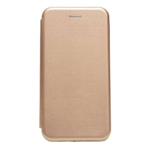 Husa de protectie Flippy compatibila cu Apple iPhone XS Max Magnet Book Case Auriu - Img 3