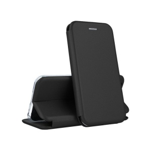 Husa de protectie Flippy compatibila cu Huawei P40 Lite Magnet Book Case Negru - Img 6