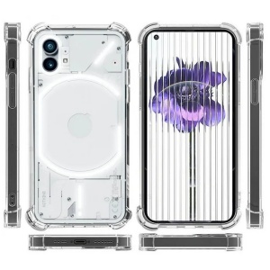 Husa de Protectie, Flippy, Compatibila cu Nothing Phone 2, TPU Antisoc, Protectie Colturi, 1.5 mm Transparent - Img 2