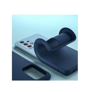Husa de protectie Flippy compatibila cu Samsung Galaxy A52 Matte Tpu Albastru inchis - Img 2