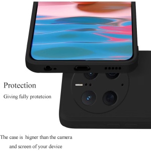 Husa de Protectie, Flippy, pentru Huawei Mate 50 Pro, Liquid Silicone, cu Microfibra pe Interior, Protectie Antisoc, Compatibil Incarcare Wireless, Negru - Img 10