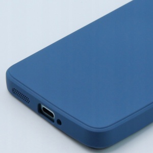 Husa de Protectie, Flippy, pentru Xiaomi Redmi 13T, Liquid Silicone, cu Microfibra pe Interior, Protectie Antisoc, Compatibil Incarcare Wireless, Albastru - Img 3