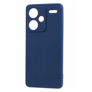 Husa de Protectie, Flippy, pentru Xiaomi Redmi Note 13 Pro Plus 5G, Liquid Silicone, cu Microfibra pe Interior, Protectie Antisoc, Compatibil Incarcare Wireless, Albastru - Img 2