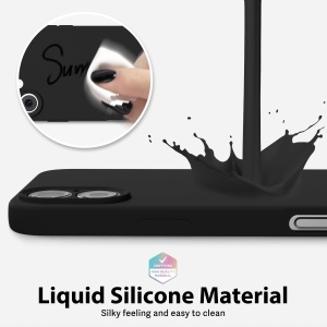 Husa de Protectie Matte TPU, Flippy, pentru Apple iPhone 16, Protectie Camera, Antisoc, Antizgariere, Antialunecare, Acoperire Completa, Negru - Img 3