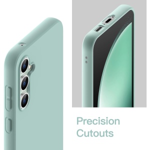 Husa de Protectie Matte TPU, Flippy, pentru Samsung Galaxy S23 FE 5G, Protectie Camera, Antisoc, Antizgariere, Antialunecare, Acoperire Completa, Verde - Img 3