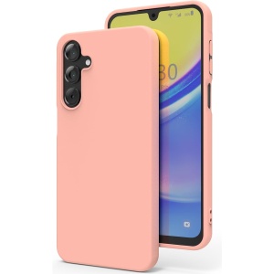 Husa de Protectie Matte TPU, Flippy, pentru Samsung Galaxy S24 FE, Protectie Camera, Antisoc, Antizgariere, Antialunecare, Acoperire Completa, Roz - Img 1