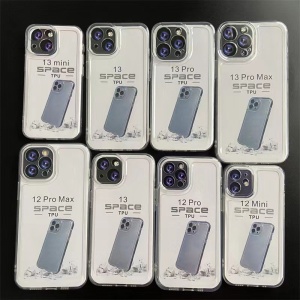 Husa de protectie pentru iPhone 14 Pro, Flippy, Space TPU Transparenta - Img 6