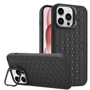 Husa de Protectie TPU, Flippy, pentru Samsung Galaxy S23 Ultra, 3D Cube, cu Inel, Protectie Camera, Antisoc, Antizgariere, Antialunecare, Acoperire Completa, Negru