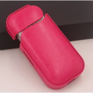 Husa Flippy pentru IQOS 2.4 Plus, Capac de Protectie, Anti Soc si Zgarieturi, din Piele Ecologica, 43 g, 12 x 6 x 2.5 cm, Roz - Img 3