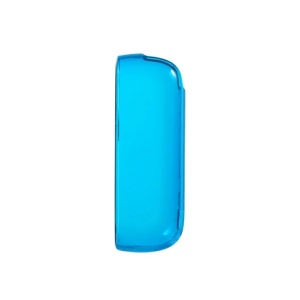 Husa Flippy pentru IQOS Iluma, de Protectie, Anti Soc si Zgarieturi,din Plastic, 12.5 x 4.2 cm, Albastru Transparent