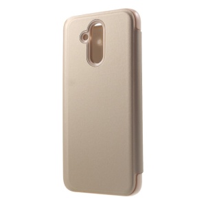 Husa Huawei Mate 20 Lite Flip Cover Oglinda Auriu - Img 6
