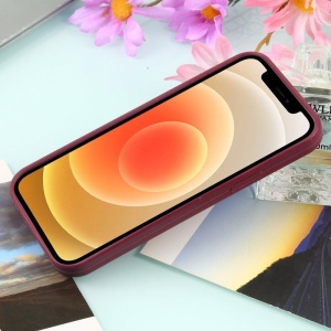 Husa MagSafe liquid large hole magnetic shell pentru Apple iPhone 11, Full Cover, Liquid Silicone, Magnetica, Incarcare Wireless, Flippy, Mov - Img 8
