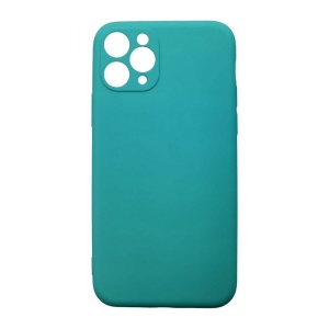Husa pentru Samsung Galaxy A3 4G, Flippy, Liquid Silicone, cu Microfibra pe interior, Protectie Antisoc, Albastru deschis - Img 1