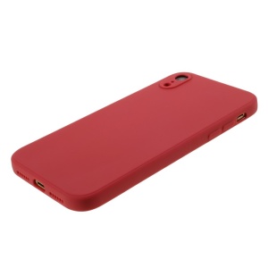 Husa protectie compatibila cu Apple iPhone XR Liquid Silicone Case Rosu - Img 16