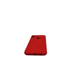 Husa protectie compatibila cu Huawei P40 Lite E Liquid Silicone Case Rosu - Img 8