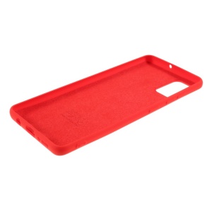 Husa protectie compatibila cu Samsung A51 Liquid Silicone Case Rosu - Img 5
