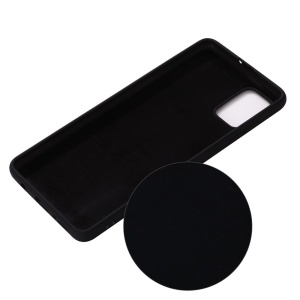 Husa protectie compatibila cu Samsung S10 Lite Liquid Silicone Case Negru - Img 2