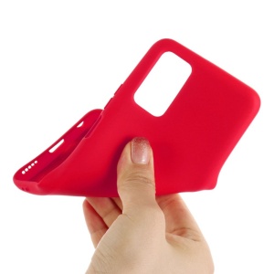 Husa protectie compatibila cu Samsung S20 Liquid Silicone Case Rosu - Img 8