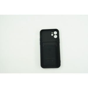 Husa protectie cu suport card compatibila cu Samsung A72 Negru - Img 7