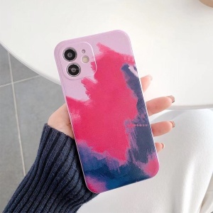 Husa protectie Flippy compatibila cu Apple iPhone 12 Mini Tpu Ombre, Negru/Mov/Roz - Img 12