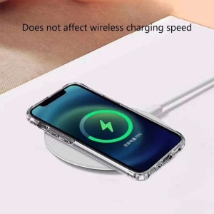 Husa protectie Flippy compatibila cu Apple iPhone 12 Pro Max Mag Safe Silicone Transparent - Img 11