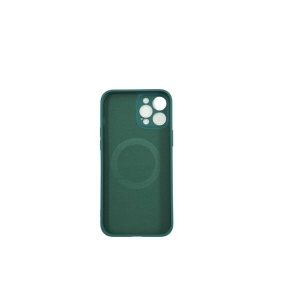 Husa protectie Flippy compatibila cu Apple iPhone 12 Pro Max Mag Safe Silicone Verde - Img 2