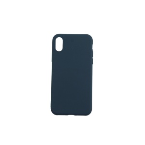 Husa protectie Flippy compatibila cu Apple iPhone XR Matte Tpu Albastru inchis - Img 1