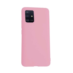 Husa protectie Flippy compatibila cu Samsung Galaxy A51 Matte Tpu Roz - Img 3