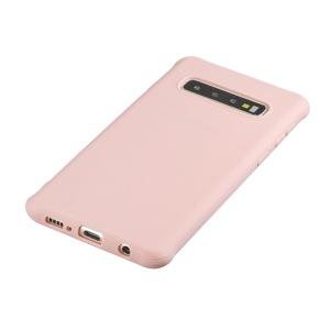 Husa protectie Flippy compatibila cu Samsung Galaxy S10 Plus Matte Tpu Roz - Img 4