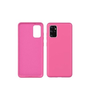 Husa protectie Flippy compatibila cu Samsung Galaxy S21 Ultra Liquid Silicone Case, Fuchsia - Img 1