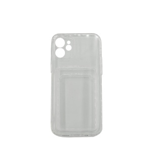 Husa protectie Flippy cu suport card compatibila cu Samsung Galaxy A02S Transparent - Img 5