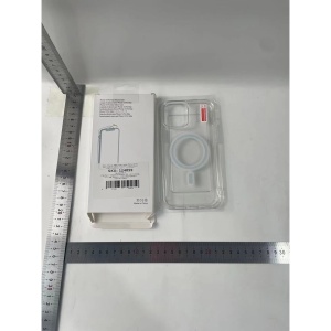 Husa protectie Flippy pentru Apple iPhone 13 Pro Max, MagSafe Silicone, Protectie si folie camera inclusa, protectie camera, Transparent - Img 7