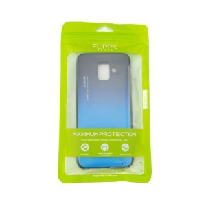 Husa Samsung Galaxy A8 2018 Hybrid Back Degrade, Albastru - Img 4