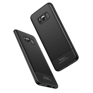 Husa Samsung Galaxy S8 IPAKY Carbon Fiber Negru - Img 8