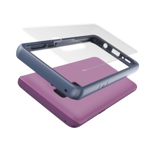 Husa Samsung Galaxy S9 shockproof acrylic Albastru - Img 6