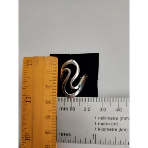 Inel Argint 925 Spirala, Jolie Silver, 5.3g, 2.5 cm x 2 cm, M 56 - Img 3