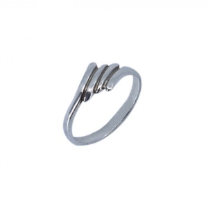 Inel din Argint 925 cu model Romb, marimea 50 - Img 1