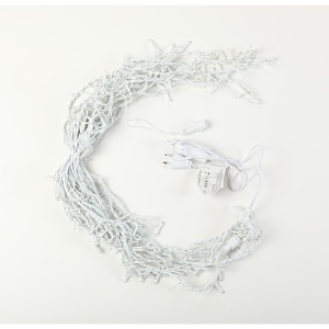 Instalatie de Craciun Premium Flippy® Tip Franjuri cu Flash 8 m 252 LED-uri Alb Cald 2096WW Interconectabila - Img 8