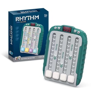 Jucarie Interactiva, Flippy, Joc Rhythm, +3 Ani, din ABS, 6 Niveluri, 15 x 3 x 11 cm, Functie Muzicala, Verde - Img 5