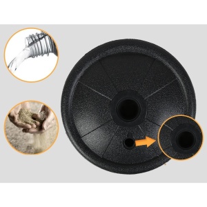 Jucarie Interactiva, Flippy, Model Sfera de Box cu Suport, Manusi Incluse, Inaltime Reglabila, +3 Ani, 120 x 20 x 23.5 cm, Rosu/ Negru - Img 4