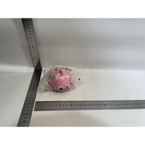 Jucarie mecanica pentru copii Flippy, pestisor haios, cu cheita, distractiv, se taraste, se misca, 11 x 9 x 7.5 cm cm, roz - Img 7