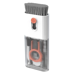 Kit Multifunctional de Curatare Produse Electronice 10in1, Flippy, pentru Laptop, Tastatura, Telefon, Casti, Camere, Alb - Img 3