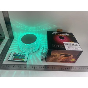 Lampa de birou pe LED RGB 16, Flippy, dimmer tactil, 3 nivele de intensitate, incarcare USB, 3W, Cristal Acrilic, 6x12 cm, cu telecomanda, ciub de pasare, transparent - Img 8